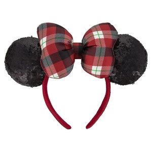 Disney Parks 2018 Christmas Minnie Ears Headband